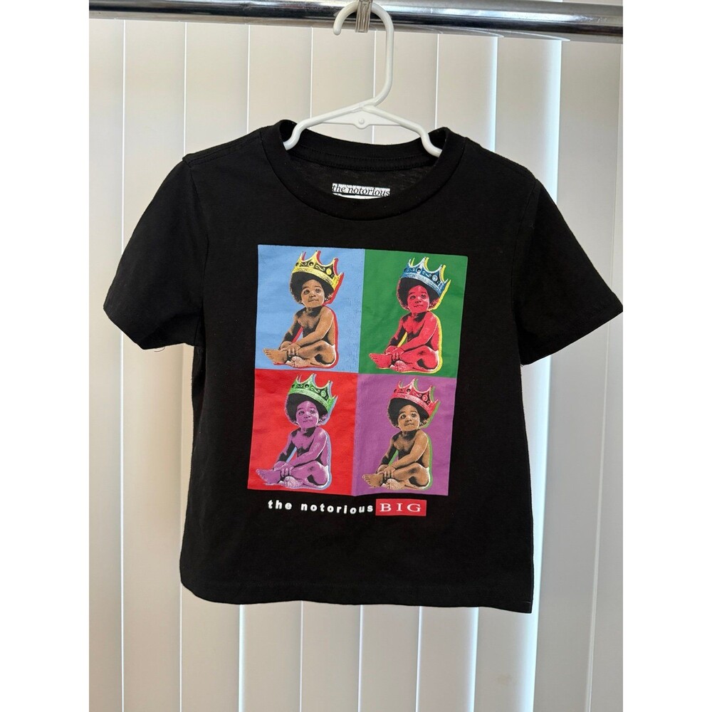 The Notorious B.I.G. 1996 Tour Dates Child Graphic T-Shirt Size 4T